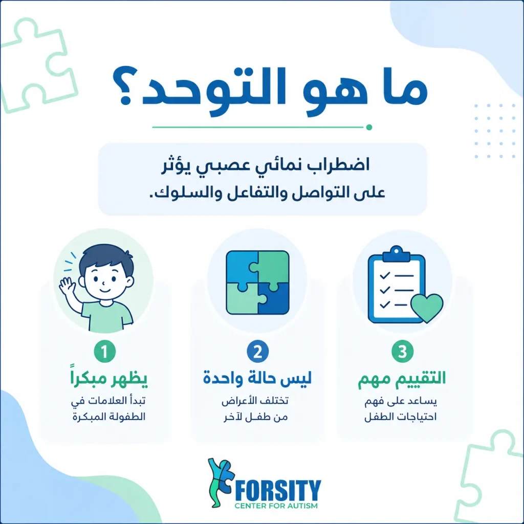 ما هو التوحد وما معنى اضطراب طيف التوحد