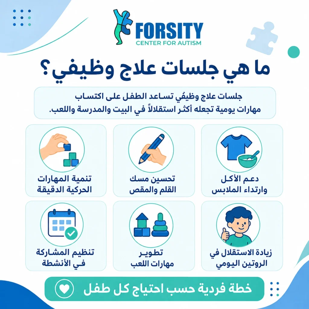 ما هي جلسات علاج وظيفي